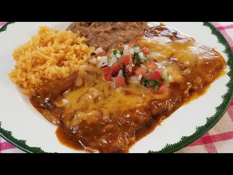 CHEESE ENCHILADAS / BEST HOMEMADE SAUCE
