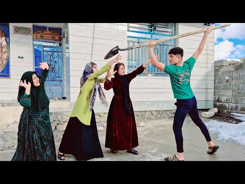 "Snow, love, and conflict! When Siddiqah ruins Zeinab and Abolfazl's lives ❄️💔😡"