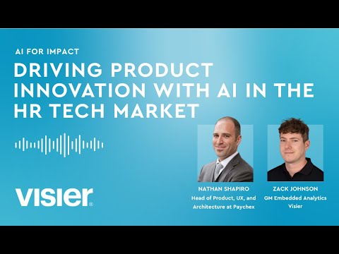 PeopleTech on the Edge | Ep. 01: Driving Product Innovation With AI in the HR Tech Market