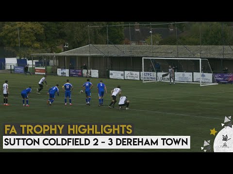 FA TROPHY HIGHLIGHTS | Sutton Coldfield Town 2 - 3 Dereham Town | Non-League Football
