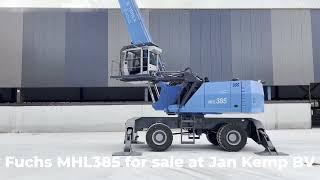Fuchs MHL 385 material handler for sale - Image 4 | Machineryline MY Fuchs MHL 385 material handler | Image 4 - Machineryline