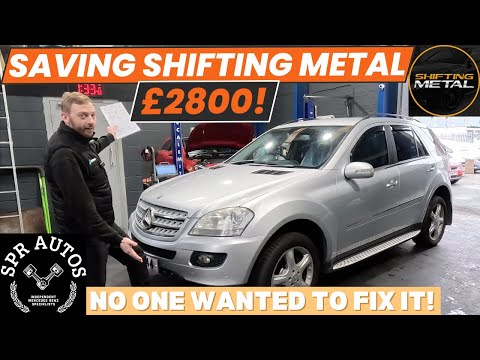 NO ONE WANTED TO FIX THIS MERCEDES W164 ML V6 CDI! WE SAVED @ShiftingMetal £2800!