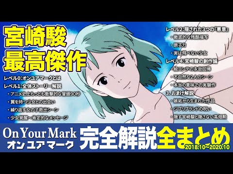 宮崎駿の最高傑作『On Your Mark』完全解説全まとめ【岡田斗司夫ゼミ切り抜き】