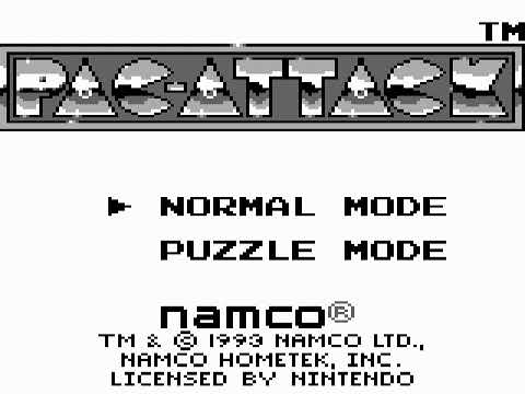 Gameboy Gameplay [007] Pac-Attack