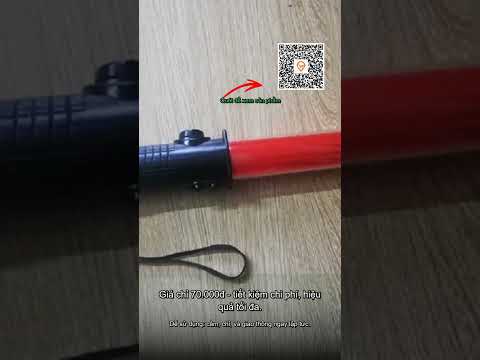 Gậy Đèn Chỉ Huy Giao Thông 26cm - Phân Lưu Giao Thông Tiện Lợi Giá 70.000Đ (Khuyến Mãi)