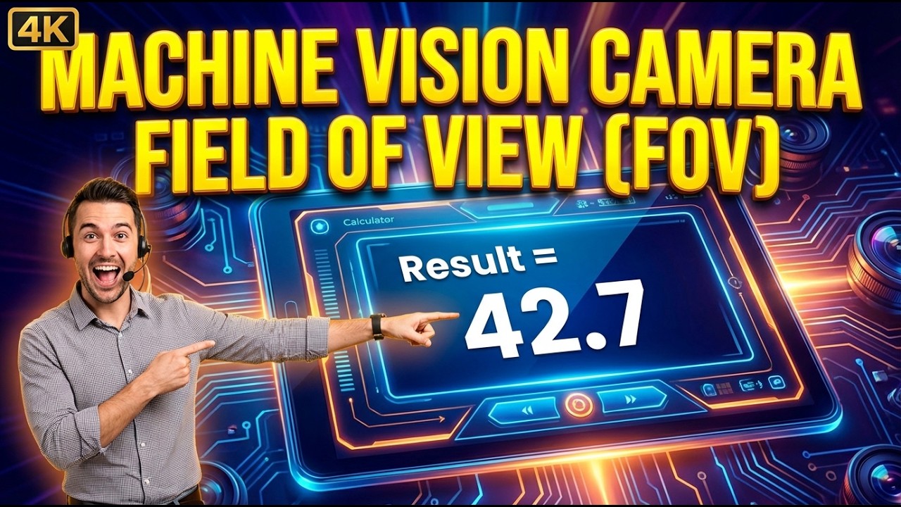 Machine Vision Camera Field of View (FOV) Calculator