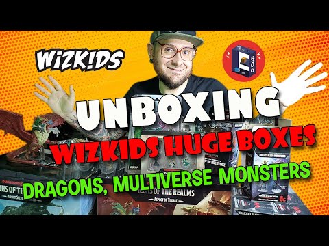 Wizkids MEGA Unbox / Silver Dragon, ogre warband, Aspect of Tiamat and lots more