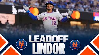 Welcome to Hollywood ???? Francisco Lindor crushes his first home run of the season! | MLB Highlights