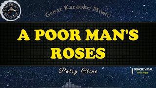 A Poor Man's Roses - Patsy Cline (Karaoke Version)