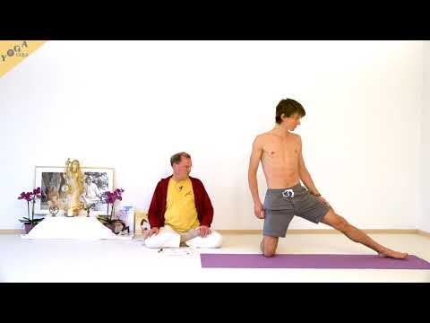 Tor-Pose - Yoga-Stellung Parighasana - Yoga Asana Lexikon