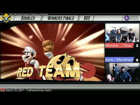 Un-Civil War: Monster_ / Pow vs. Dank / Marathon - SSB4 Doubles Winners Finals