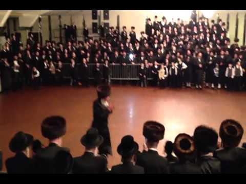 Veiner Rav dancing Mitzvah Dance by grandaughters wedding. Part 2