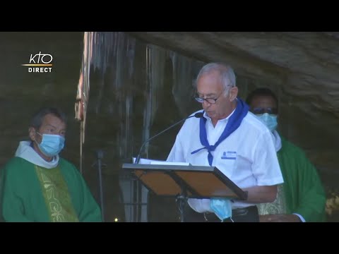 Messe de 10h à Lourdes du 30 août 2021