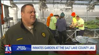 Inmates garden at SL Co. Jail
