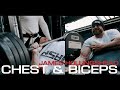 CHEST AND BICEP DAY - Tips and Tricks! - James Hollingshead