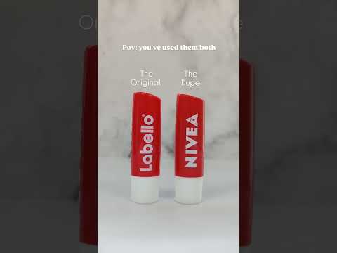 Nivea or Labello? 💄❤️‍🔥✨ #shorts #lipbalm  #lipcare #skincare #nivea #labello