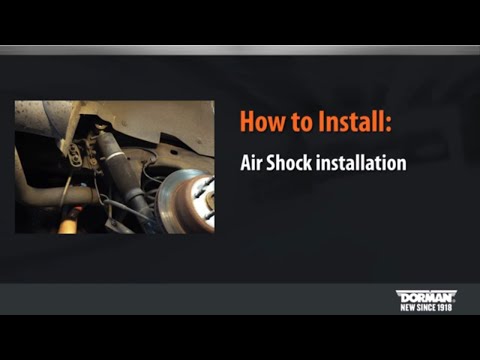 General air shocks installation video by Dorman Products