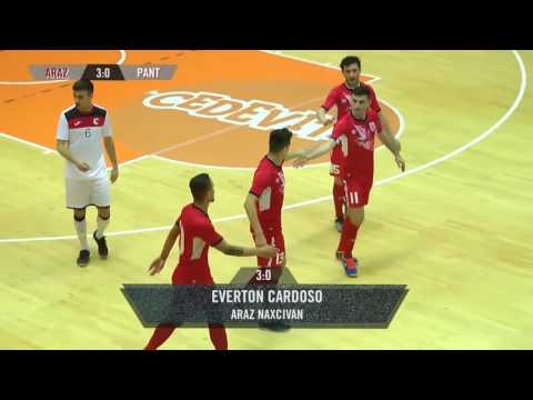 Araz Naxcivan   Hamburg Panthers Eliterunde, UEFA Futsal Cup 2016   Spielszenen   ELBKICKTV1