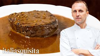 Il filetto al pepe in un due stelle Michelin francese con Giuliano Sperandio | Le Taillevent**