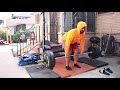 Deadlifts at Home Gym