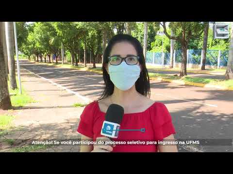 Conexão UFMS - Convocação para matrícula da Transferência Externa