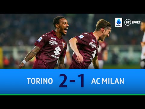 Torino v AC Milan (2-1) | Il Toro stun Champions! | Serie A Highlights