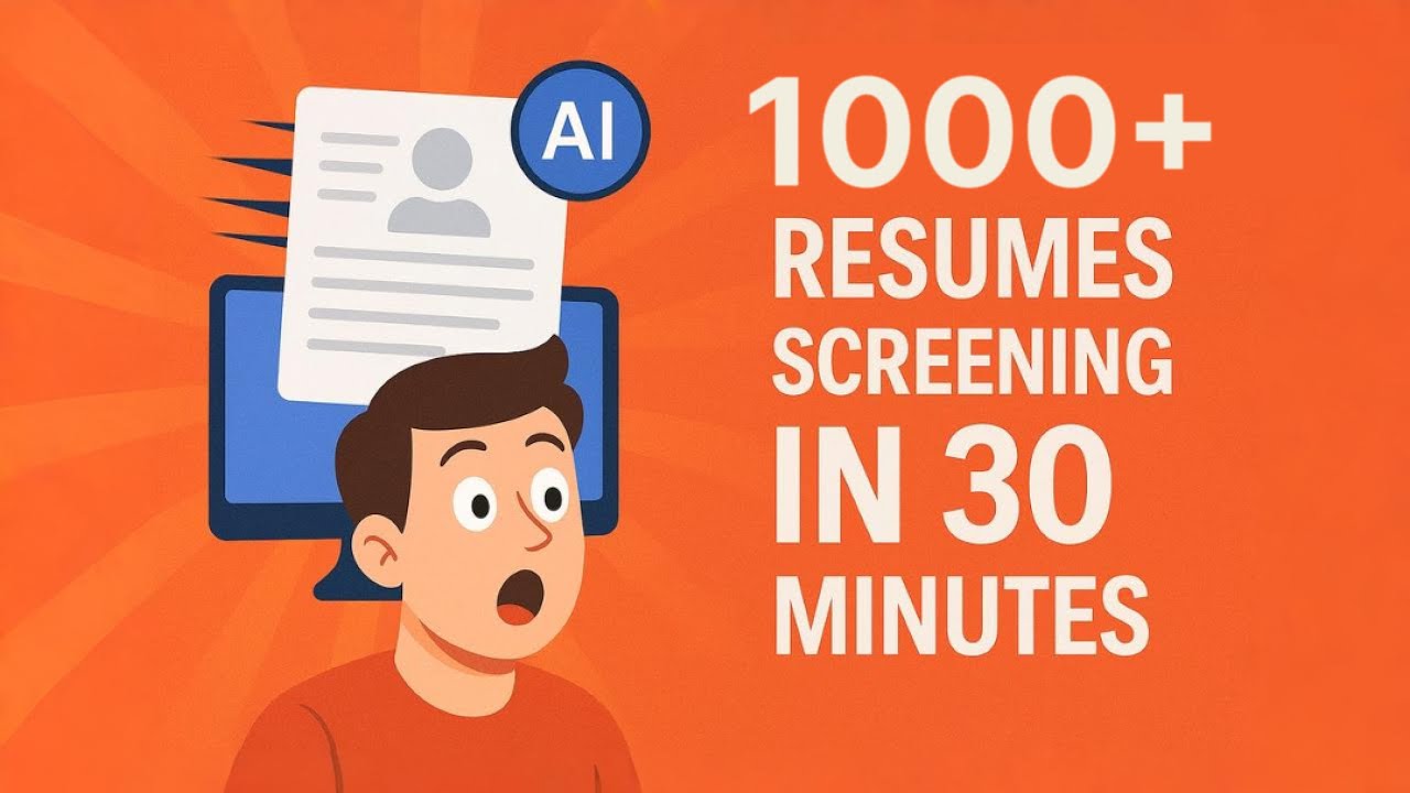 Check 1000+ Resumes in Just 30 Minutes! Fast, Secure, and Scalable CV Screening Tool for HR