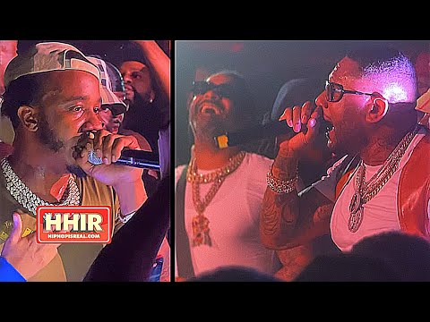 MAINO GOES TF OFF!!! 😲 LOBBY BOYZ & BENNY THE BUTCHER SHOW OUT AT 5IVE MICS & FRIENDS!!!