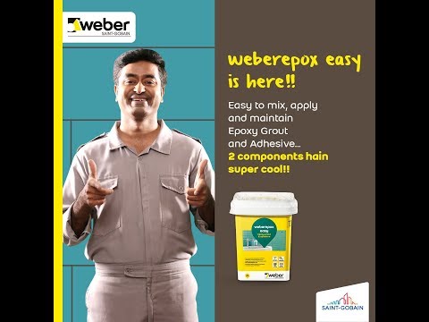 Weberepox Easy Epoxy Grout