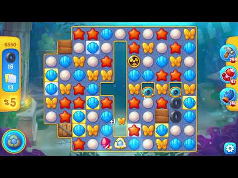 Fishdom 6550 Level - 18 moves - NO BooSTERS