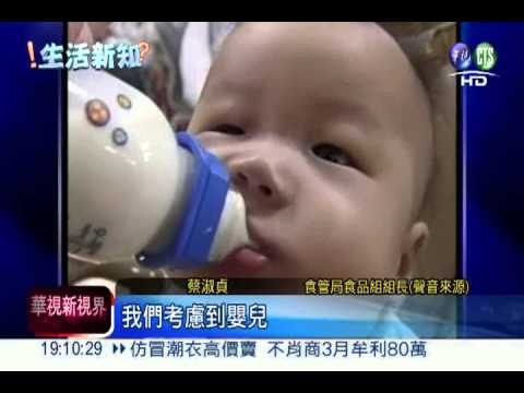 嬰幼兒奶瓶 9月起禁雙酚A材質