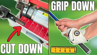 Surprising Results..?! GRIP Down or CUT Down...DON'T Do This Without Testing!!