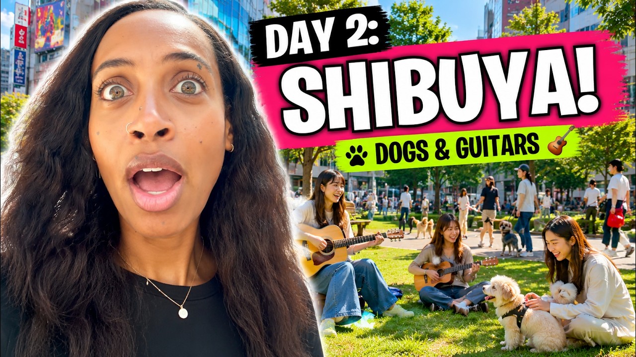 Melli Goes To The Famous Shibuya Crossing In Tokyo