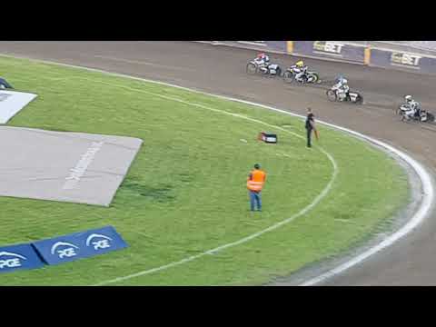 WŁÓKNIARZ ZIELONA GÓRA 9 6 2019 bieg 13 Protasiewicz B Lindgren N Vaculik Ż Madsen C