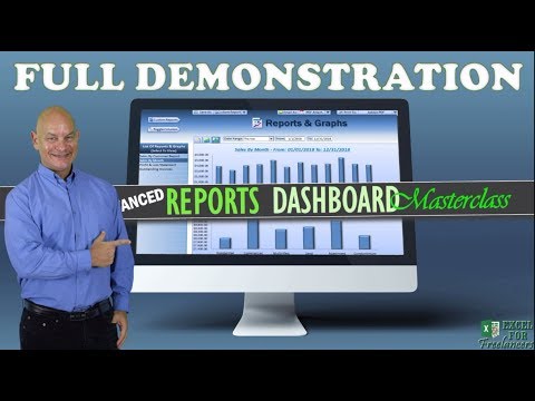 Learn This Advanced Excel Reports Dashboard Masterclass Demonstration from Randy Austin