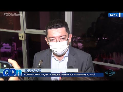 Governo oferece 14,58% de reajuste salarial aos professores do Piauí 14 03 2022