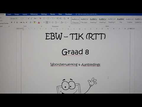 RTT GRAAD 8: 26 Junie 2020 - periode 2 (26082)