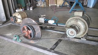 Flywheel Free Energy Generator