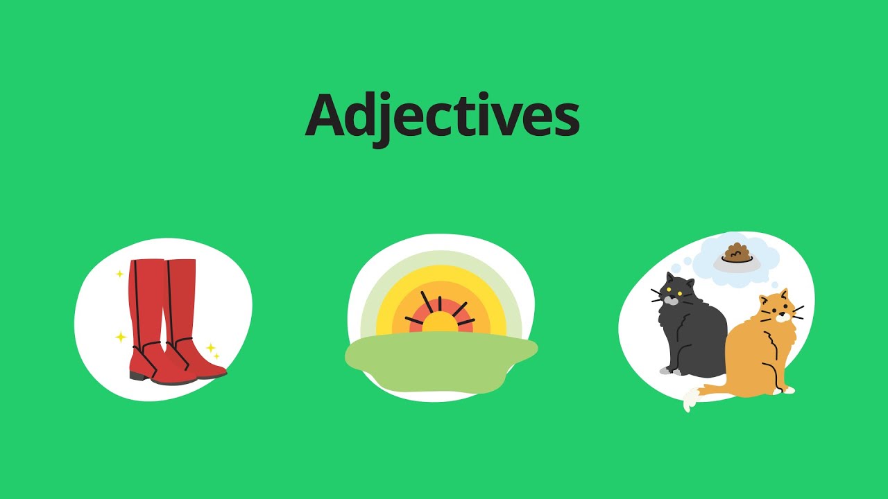 Adjectives – English Grammar Lessons