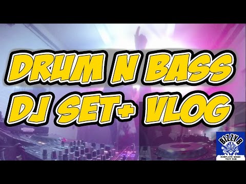 DRUM AND BASS DJ SET  & VLOG -  Bizzy B @ RAVE PRSPCT XL 24