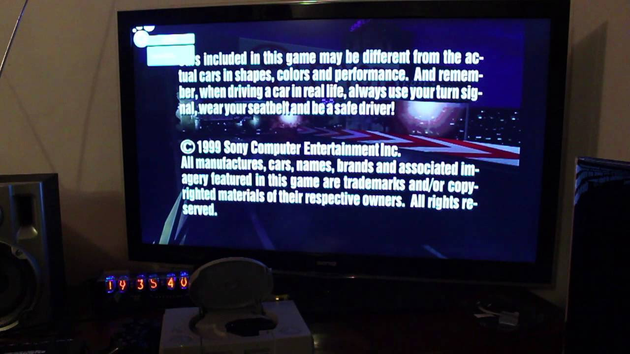 PSIO Prototype 1.1 Game Demo: Gran Turismo 2