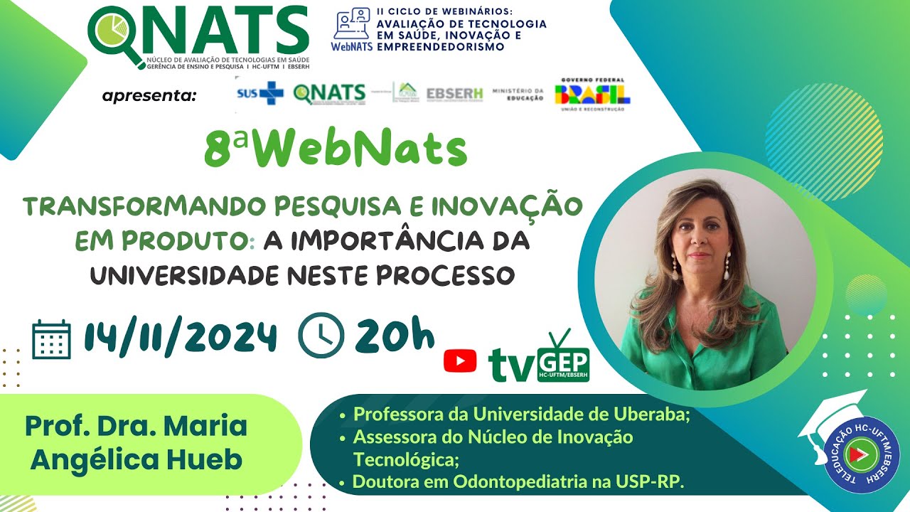 II WebNATS - Transformando pesquisa e inovação em produto