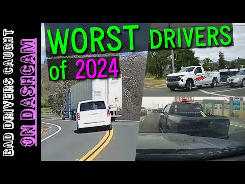 WORST DRIVERS of 2024 Compilation [STUPID PEOPLE, Close Calls & Crazy Driving Fails in USA]