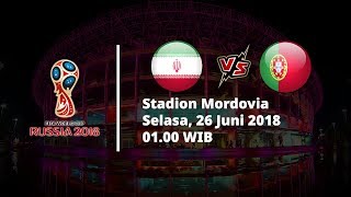 Jadwal Live Trans 7 Pertandingan Piala Dunia 2018 Iran Vs Portugal Pukul 01.00 WIB