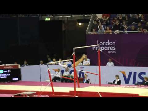 Valeria Maksiuta ISR Bars London 2012 Test Event (Partial)