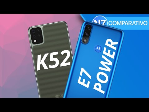 LG K52 VS Motorola Moto E7 Power | Comparativo