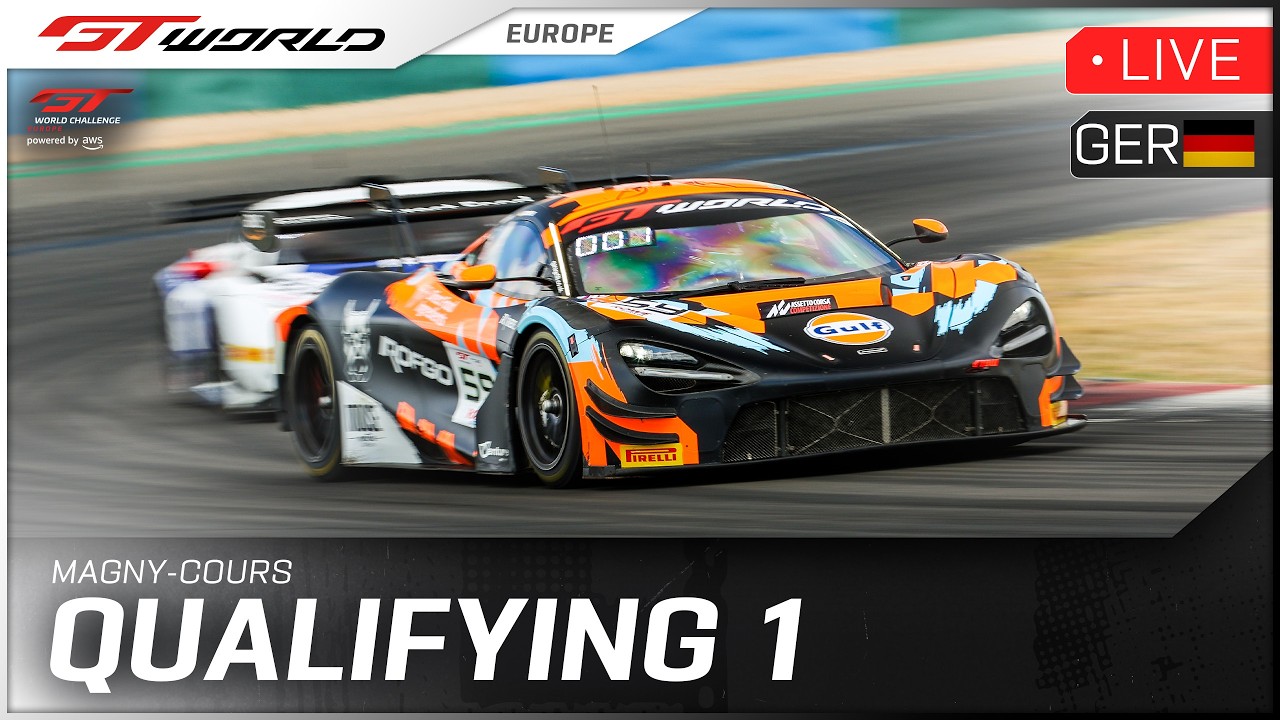 LIVE | Qualifying 1 | Magny-Cours | GT World Challenge powered by AWS 2026 (Deutsch)