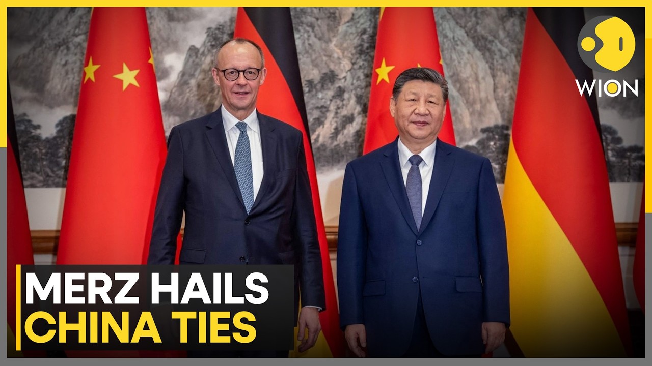 German Chancellor Merz Meets Xi For First Time | WION News