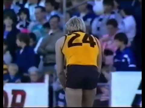 Hawthorn Champ Peter Knights   kicks 9 goals