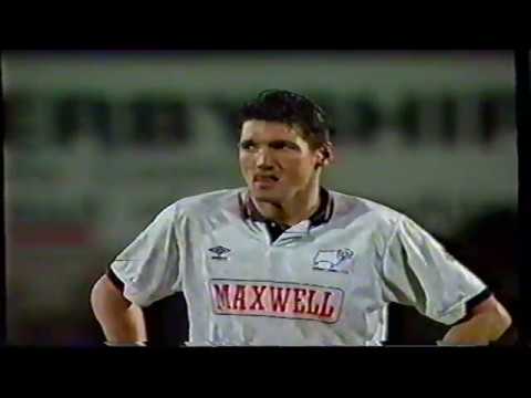 1990-91 Derby County 6 Sunderland 0 - League Cup 3rd Round - 31/10/1990